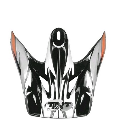 TORNILLERIA CASCO CROSS VIPER 3 NEGRA/BLANCO/NARANJA SC05