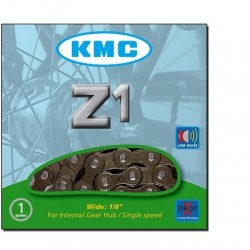 CHAINE VELO KMC 1 VITESSE MODELE Z1 1/2" X 1/8"