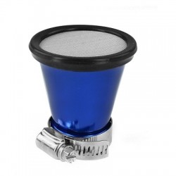 FILTRO DE AIRE INOX CUERPO ALU AZUL Ø28