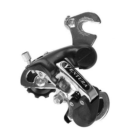 DERAILLEUR ARRIERE ROUTE 6V PETITE CHAPPE AVEC PATTE