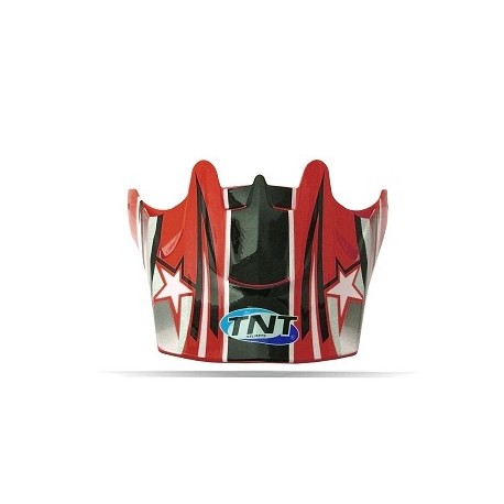 TORNILLERIA CASCO CROSS TNT SCOPIUM ROJA/NEGRA CR-003