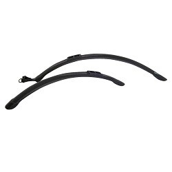 GARDE BOUE VELO 28" CLIPS ZEFAL (LA PAIRE)