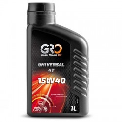 HUILE GLOBAL RACING OIL 4T UNIVERSAL 4T 15W40 MULTIGRADE (BIDON 1L)