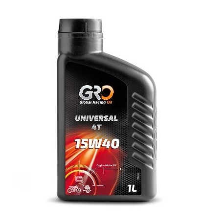 HUILE GLOBAL RACING OIL 4T UNIVERSAL 4T 15W40 MULTIGRADE (BIDON 1L)