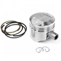 PISTON ADAPT PEUGEOT KISBEE / DJANGO 50CC 4TPS / SYM 4TPS 50CC E3 ( AXE DE 10MM Ø.39MM )