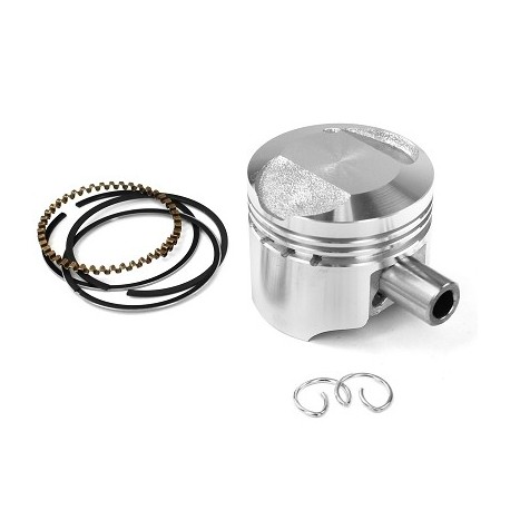 PISTON ADAPT PEUGEOT KISBEE / DJANGO 50CC 4TPS / SYM 4TPS 50CC E3 ( AXE DE 10MM Ø.39MM )