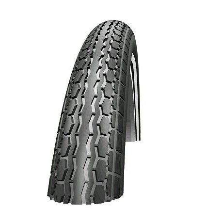 PNEU 12 1/2 X1.75 X 2 1/4 SCHWALBE HS140 47-203 ROUTE NOIR LISERET BLANC MODELE 2016