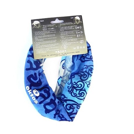 BANDANA OKTOS PRINTEMPS/ETE BLEU L