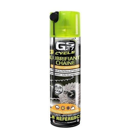 LUBRIFIANT CHAINE TOUTES CONDITIONS GS 27 CYCLES 250ML