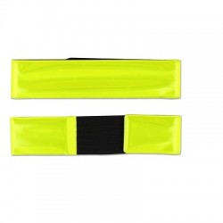 BRAZALETE REFLECTANTE VELCRO WOWOW 3M AMARILLO