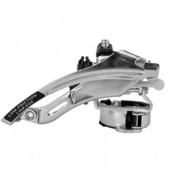 DERAILLEUR AVANT VTT SHIMANO C50 Ø31.8/34.9 COLLIER BAS (TIRAGE HAUT ET BAS) 3X6-7-8