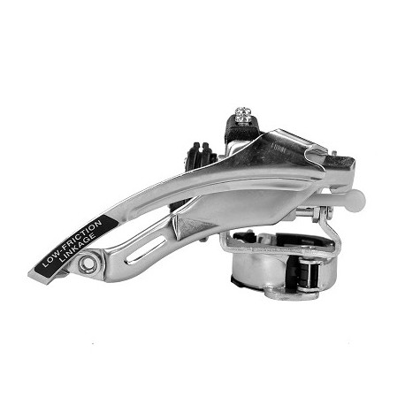 DERAILLEUR AVANT VTT SHIMANO C50 Ø31.8/34.9 COLLIER BAS (TIRAGE HAUT ET BAS) 3X6-7-8