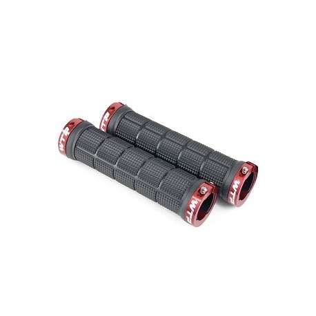 PUÑOS BICI WTP LOCK-ON LASER / ANILLO ROJO (V518C)