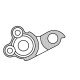 PATTE DE DERAILLEUR N° 088