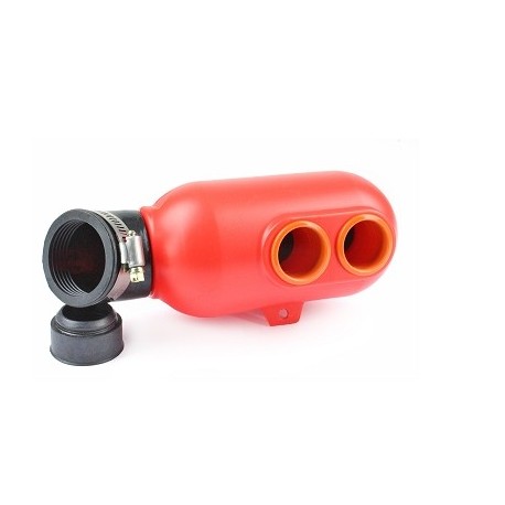 FILTRO DE AIRE SCOOT AIDO TIPO KARTING ROJO Ø28/35