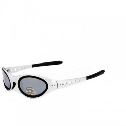 LUNETTES VELO GRIS CLAIR - VERRE FUME