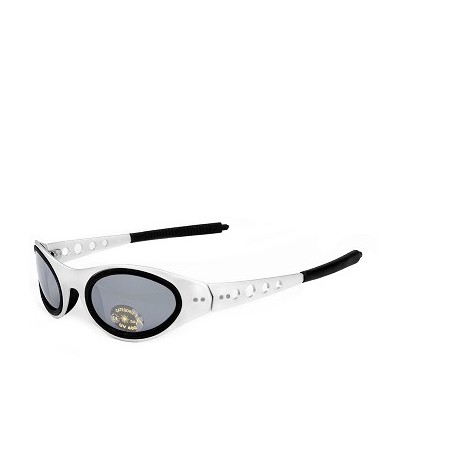 LUNETTES VELO GRIS CLAIR - VERRE FUME