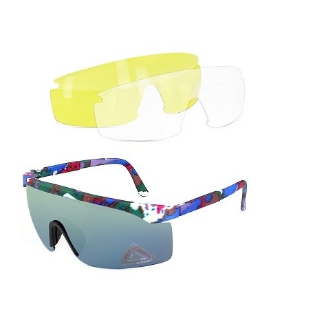 LUNETTES VELO MULTICOLOR - 3 VERRES