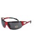 LUNETTES VELO ROUGE - VERRE FUME