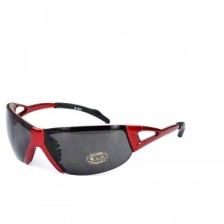 LUNETTES VELO ROUGE - VERRE FUME