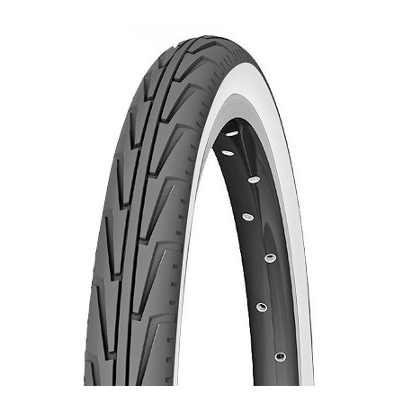 PNEU 24 X 1.75 MICHELIN DIABOLO CITY BLANC/NOIR ( PRIX NET )