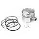 PISTON ADAPT SYM 4TPS MIO/ORBIT / PEUGEOT VIVACITY 3/TWEET/LUDIX 4TPS D.37MM