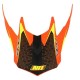 VISERA CASCO CROSS CROSS NOEND DEFCON BY OCD ORANGE TX696