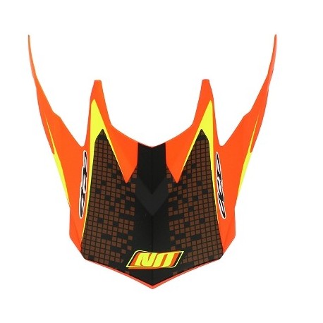 VISERA CASCO CROSS CROSS NOEND DEFCON BY OCD ORANGE TX696