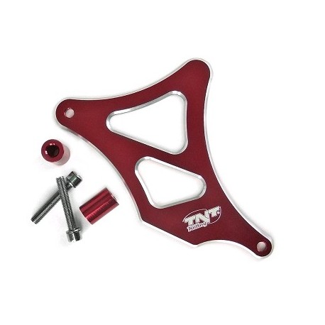 TAPA PIÑON ALUMINIUM AM6 ROJA ANODISADA