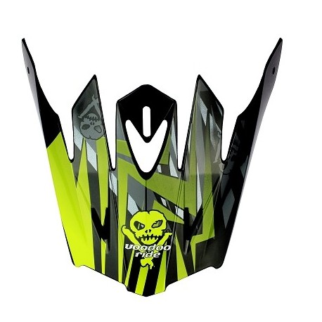 VISIERE CASQUE CROSS VOODOO RIDE ICON GREEN SC15