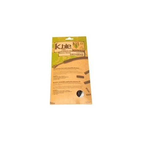 KIT FREIN TRANSFIL K.BLE COURSE INOX COMPATIBLE SHIMANO (GAINE ET CABLE DE FREIN)