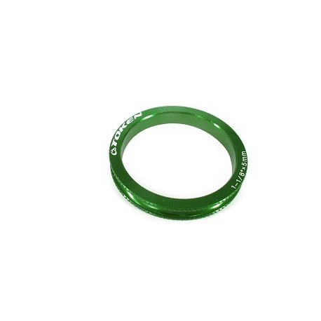 ESPACIADOR AHEAD-SET TOKEN 5 MM 3,2 G VERDE X 10