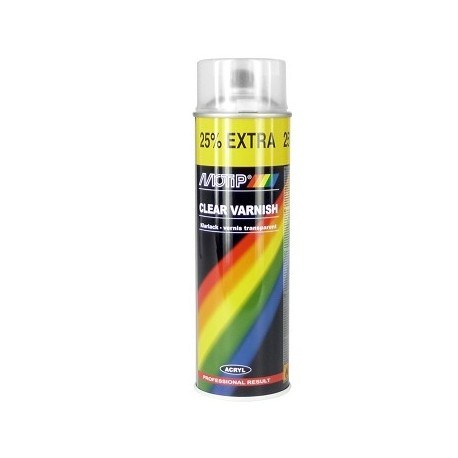 ESPRAY PINTURA BARNIZ TRANSPARENTE 500ML