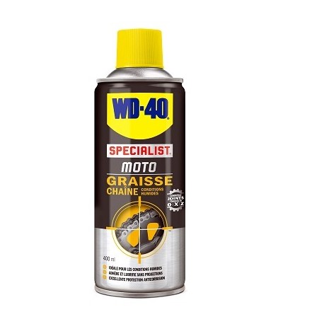 CIRE CHAINE WD-40 SPECIALIST MOTO 400ML