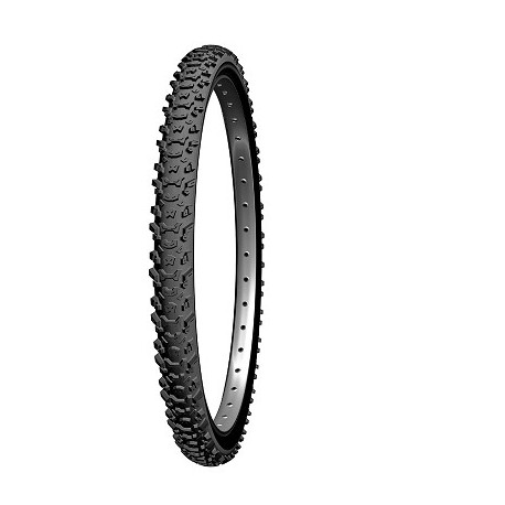 PNEU 26 X 2.00 MICHELIN COUNTRY MUD TRINGLE RIGIDE NOIR ( PRIX NET )