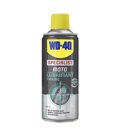 LUBRIFIANT CHAINE WD-40 SPECIALIST MOTO 400ML