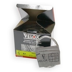 CABLE FREIN VELO GALVA VELOX ROUTE 1.80M (BOITE DE 25)