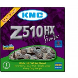 CHAINE VELO KMC 1 VITESSE MODELE Z510HX 1/2" X 1/8"