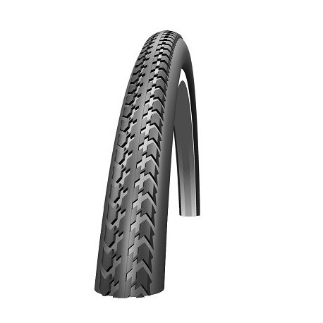 PNEU 24 X 1 3/8 SCHWALBE HS 127 GRIS '' PNEU SPECIAL FAUTEUIL ROULANT ''