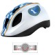 CASCO BICI RACE INFANTIL BLANCOO/AZUL/AMARILLO TALLA 46/53