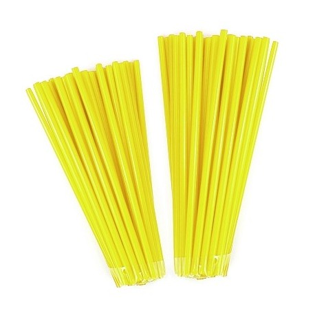 COPRI RAGGI NOEND 76PZ ( 38PZ X RUOTA DA 19" E 38PZ X RUOTA DA 21" ) GIALLO FLUO NEON COLOR