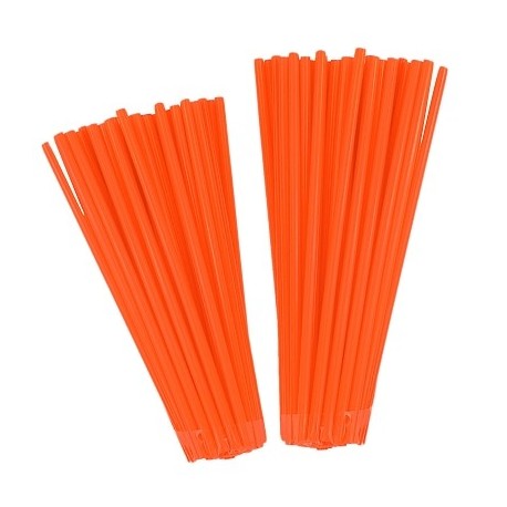 COPRI RAGGI NOEND 76PZ ( 38PZ X RUOTA DA 19" E 38PZ X RUOTA DA 21" ) ARANCIO FLUO NEON COLOR