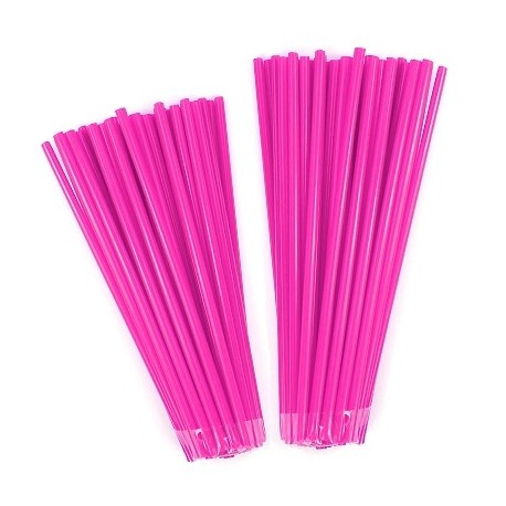 COPRI RAGGI NOEND 76PZ ( 38PZ X RUOTA DA 19" E 38PZ X RUOTA DA 21" ) ROSA FLUO NEON COLOR