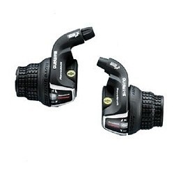 MANETTE SHIMANO REVOSHIFT 7V/3V (LA PAIRE)