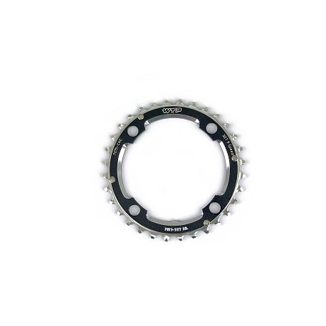 PLATO WTP 22 DIENTES BICI DE BTT 4 BRANCHES 64 MM NEGRO