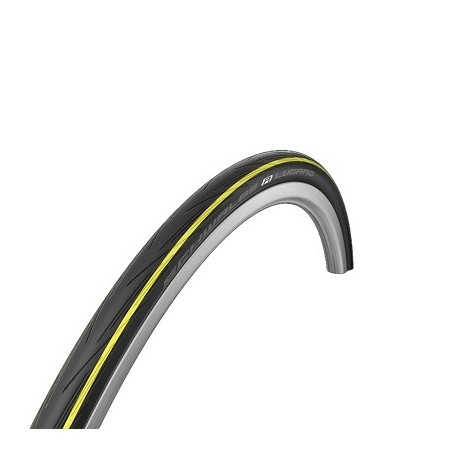 PNEU 700 X 23 SCHWALBE LUGANO JAUNE TRINGLE RIGIDE