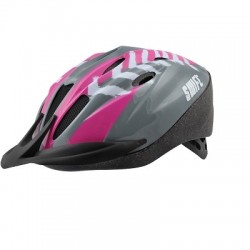 CASCO BICI SWIFT ADULTO BTT PLATA /ROSA /BLANCOO TALLA 58/62