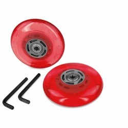 RUEDAS ROLLER SKIN ROJA AV ACC