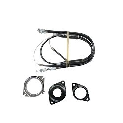 ENSEMBLE CABLES ET GAINES BMX AVEC ROTOR POUR PIVOT 1"