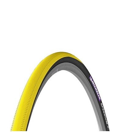 PNEU 700 x 23 MICHELIN SPEEDIUM 2 NOIR/JAUNE (PRIX NET )